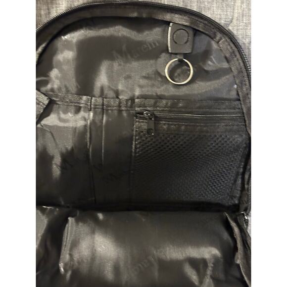 Matein Gray/Blk Backpack with USB - Picture 3 of 11